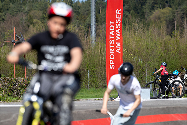 Actionbild Pumptrack Buchholz