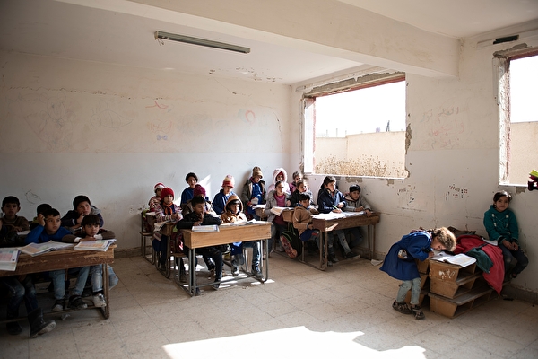 Schulkinder in Syrien
