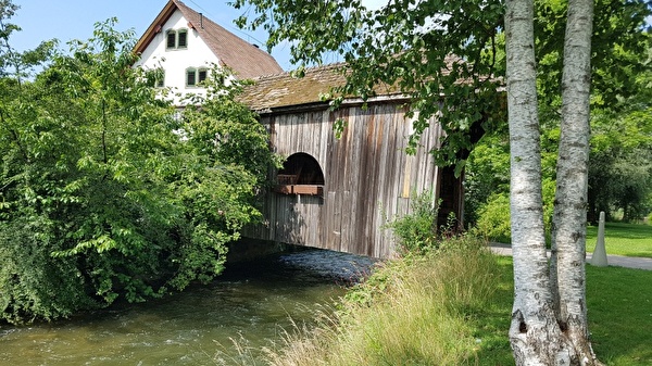 Brücke im Stadtpark
