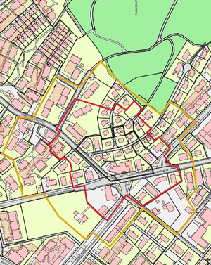 Zonenplan Wegameise