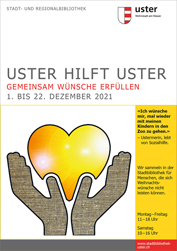 Plakatabbildung Uster hilft Uster