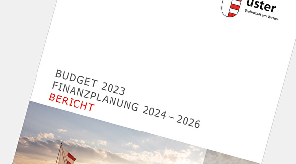 Titelseite des Budgets 2023