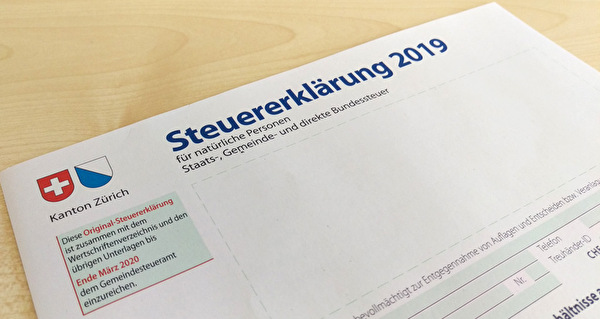 Abbildung Steuererklärung 2019