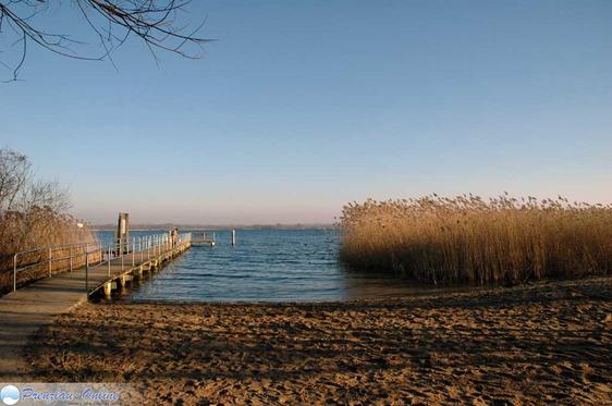 Schiffanlegestelle am Uckersee