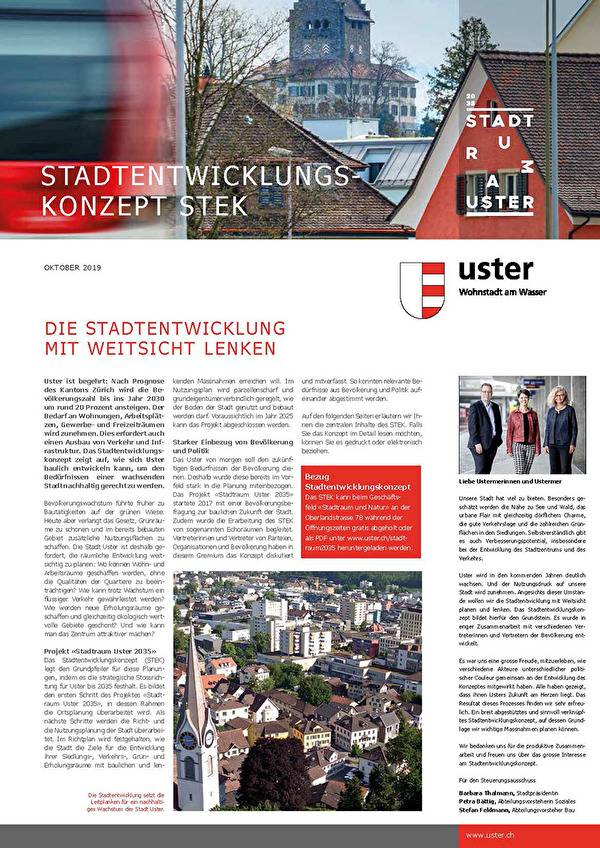 Frontseite Projektzeitung
