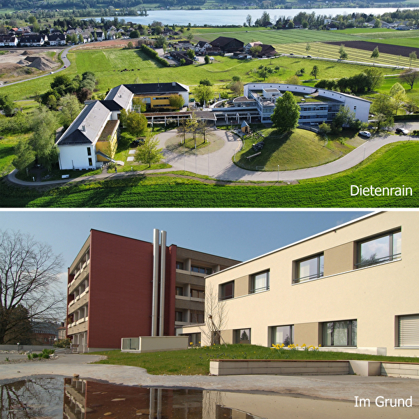 Die beiden Altersheime Dietenrain und Im Grund in Uster