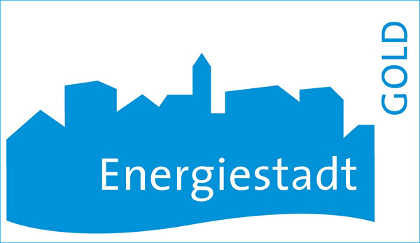 Logo Energiestadt GOLD