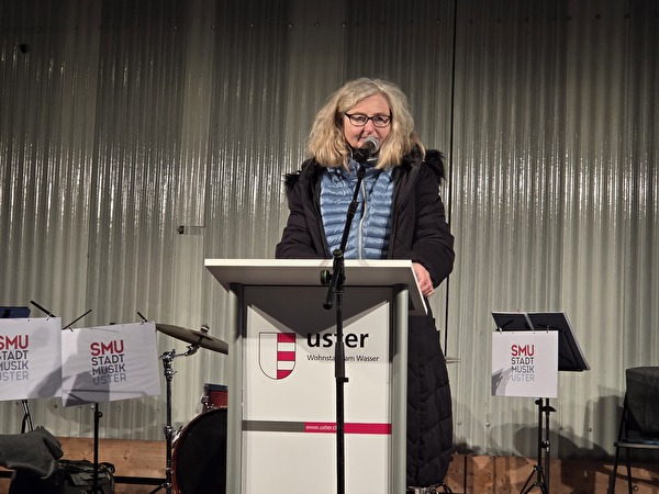 Stadtpräsidentin Barbara Thalmann bei der Neujahrsrede