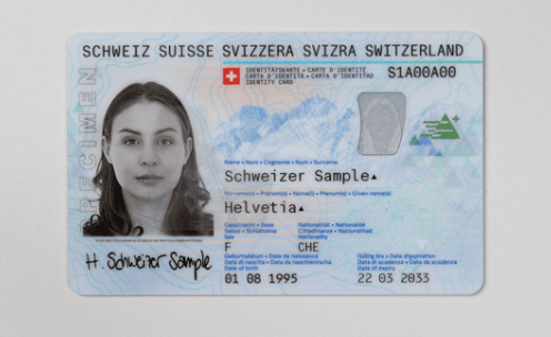 Bild der Identitätskarte 2023
