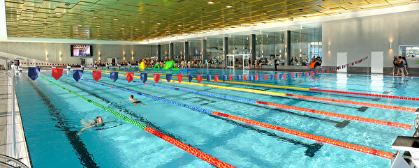 Innenansicht Olympiabecken