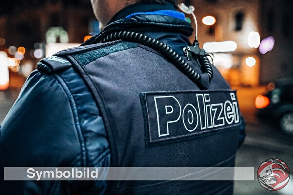 Polizist im Einsatz