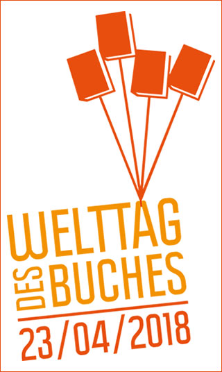 Logo Welttag des Buches