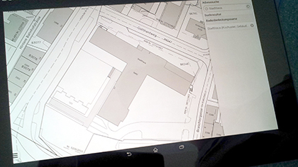 Web-GIS Tablet