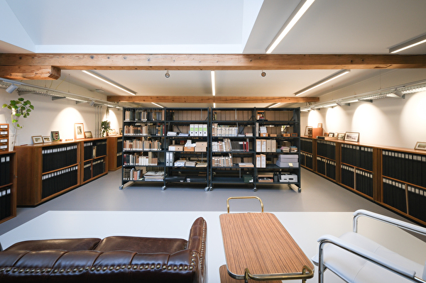 Innenansicht der Paul-Kläui Bibliothek Uster