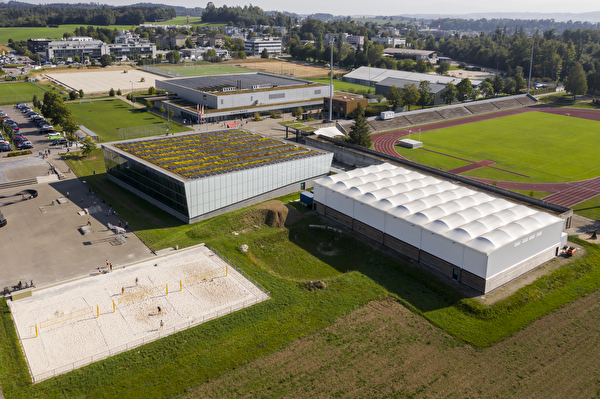 Tempohalle von Aussen