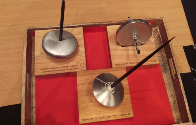 Die Trophäen der Stadtpreise