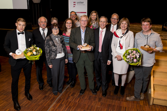 Abschliessendes Gruppenbild der Preisträger