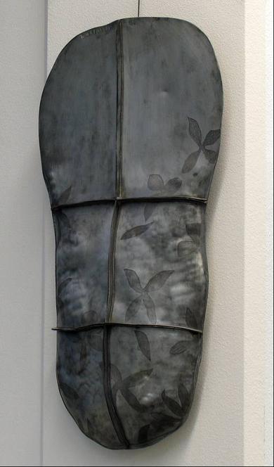 Wolkenleib, Ankauf 1976, Zinkblech 65 x 33 x 9 cm