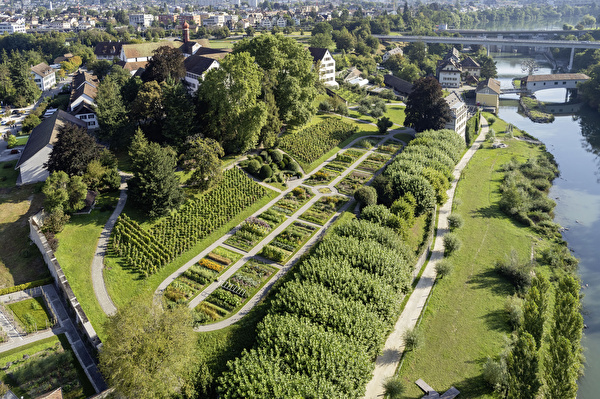 Der Konventgarten des Klosters Wettingen
