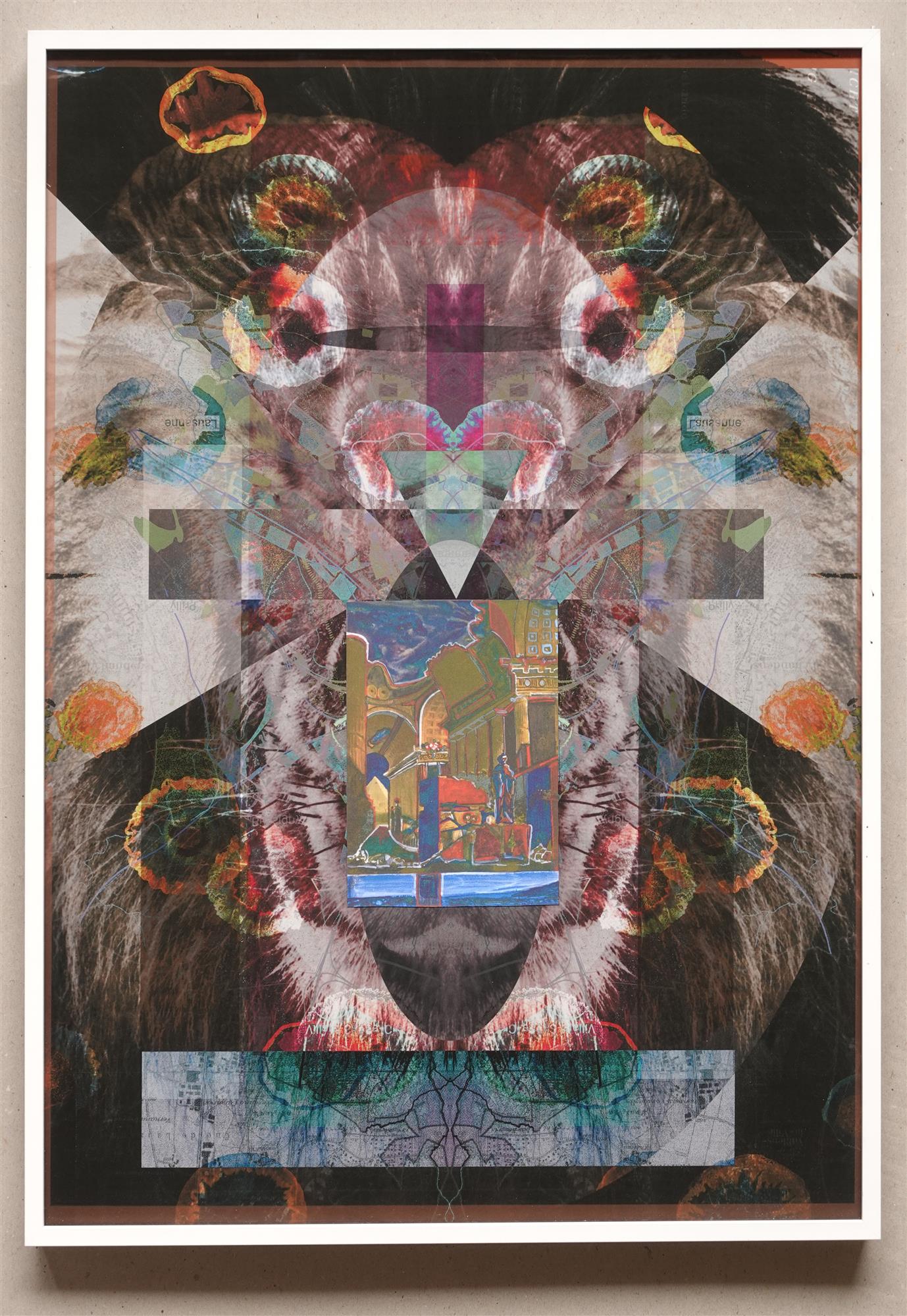 Maske IV, 2021, Print, A2 / 61 x 43 cm
