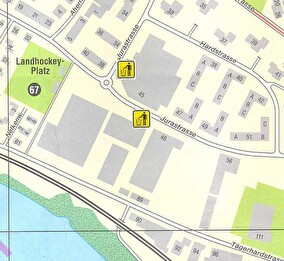 Lageplan Wertstoffsammelstelle Tägipark