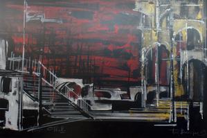 Verdi: Othello, 1969, Gouache auf Papier, 32 x 47 cm