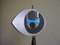 Das Auge, Ankauf 1999, Alu 165 cm hoch
