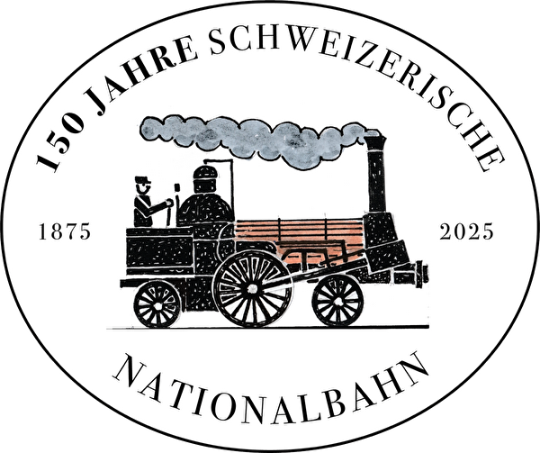 Logo Jubiläum Nationalbahn 