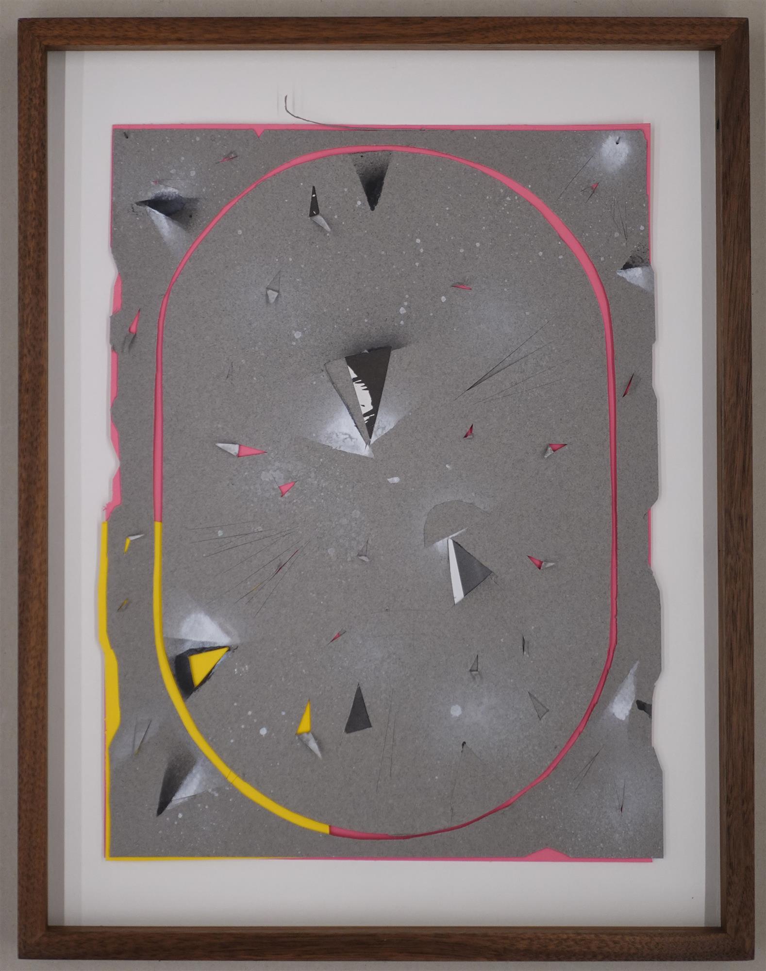 Spot 22, 2019, Mischtechnik, 32 x 23 cm
