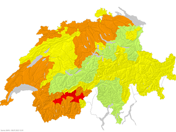 Wwaldbrandgefahr Schweiz