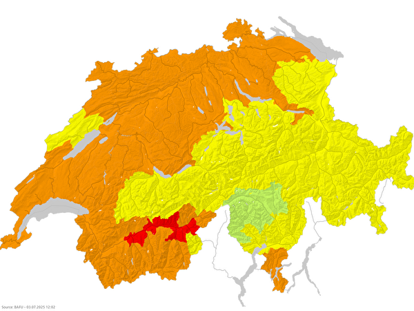 Wwaldbrandgefahr Schweiz