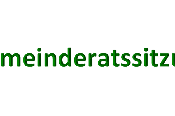 Einladung zur Sitzung des Gemeinderates