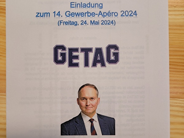 Einladung Gewerbeapéro 2024