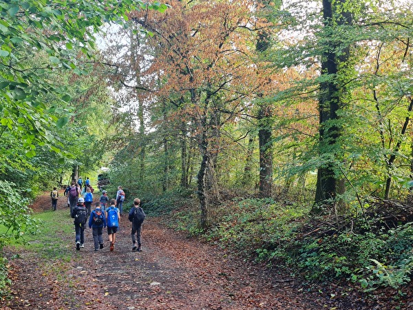 Wanderfreudige Kinder