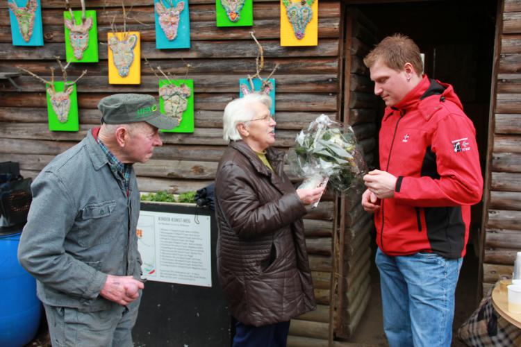Ehepaar Keller und der neuen Hirschparkwärter