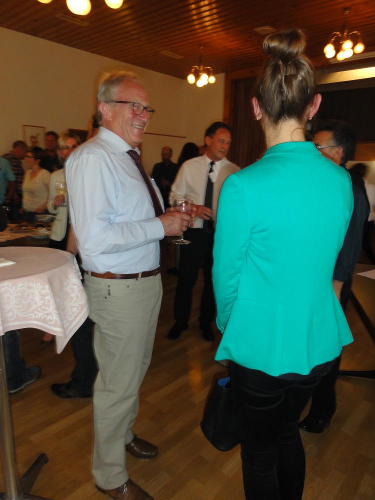 Strahlender Hugo Kissling...