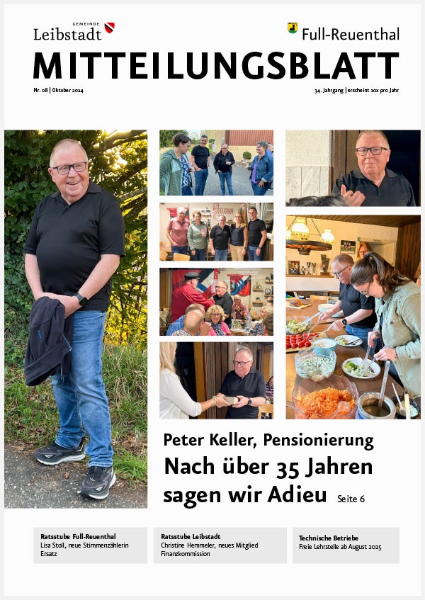 Mitteilungsblatt Oktober 2024