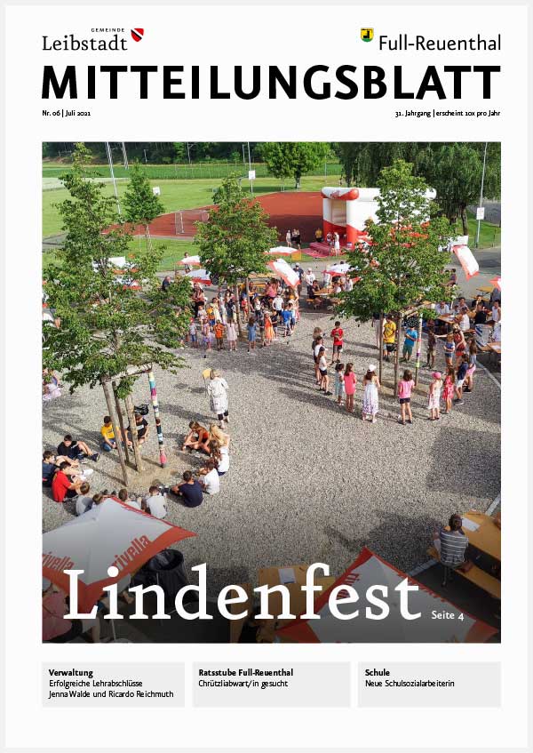 Mitteilungsblatt Juli 2021