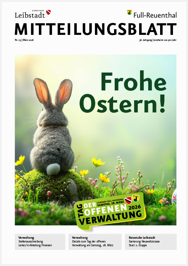 Mitteilungsblatt März 2026