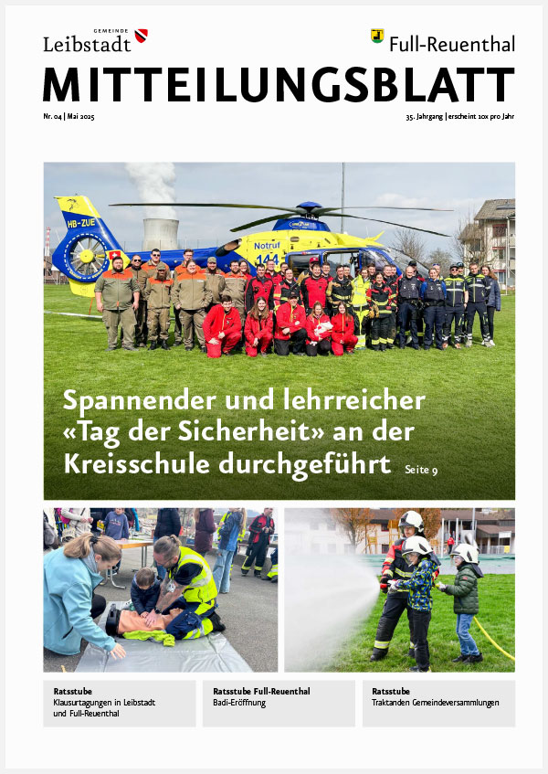 Mitteilungsblatt Mai 2025