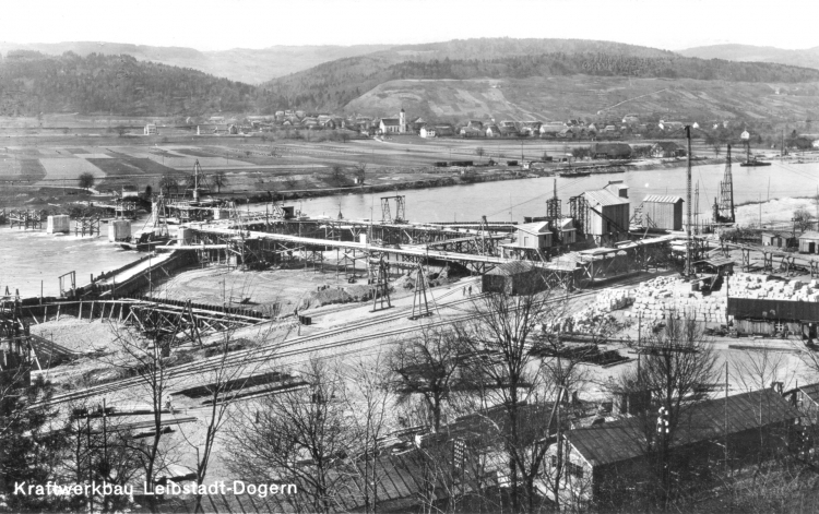 Foto Kraftwerkbau