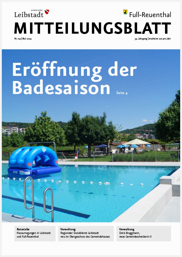Mitteilungsblatt Mai 2024