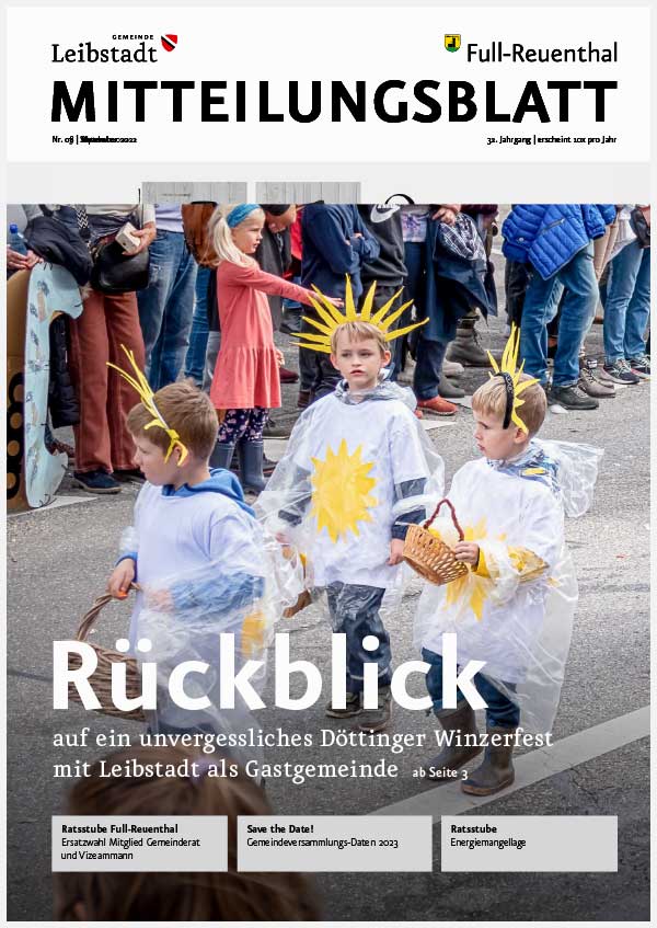 Mitteilungsblatt November 2022