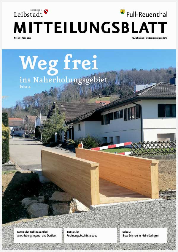 Mitteilungsblatt April 2021