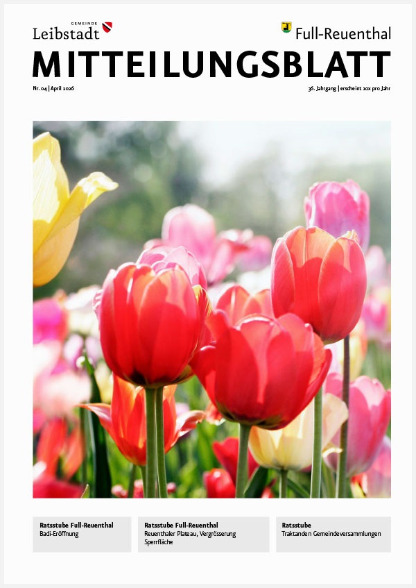 Mitteilungsblatt April 2026