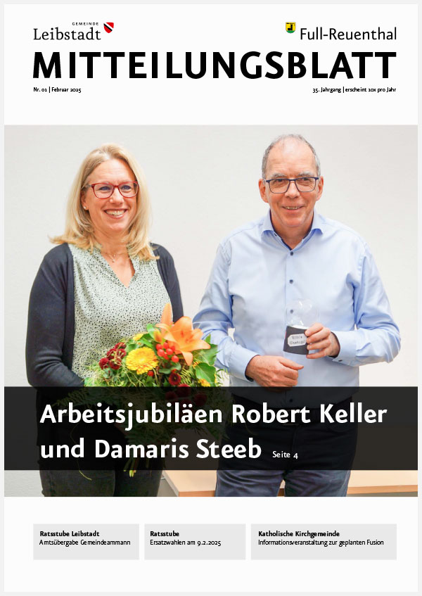 Mitteilungsblatt Februar 2025