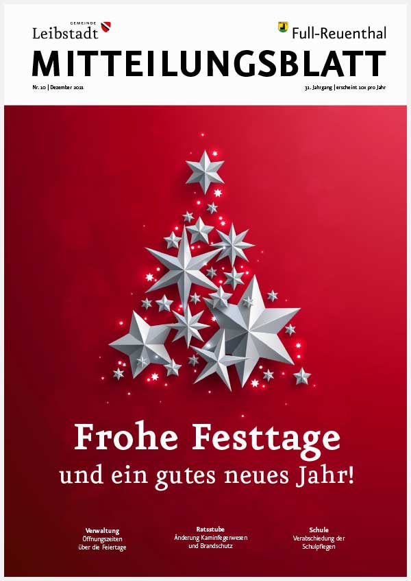 Mitteilungsblatt Dezember 2021