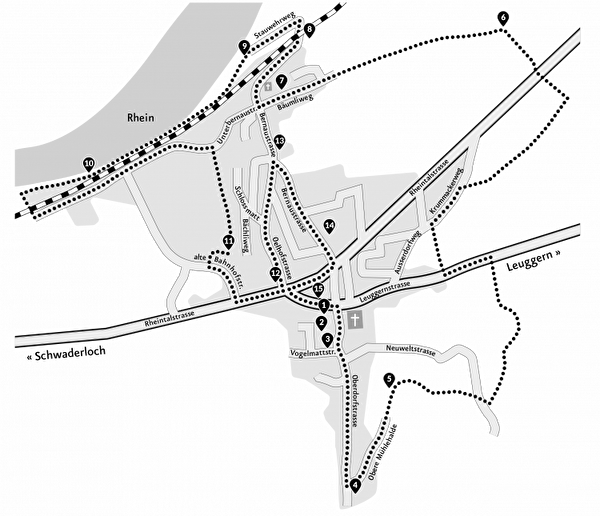 Karte Bänkliweg