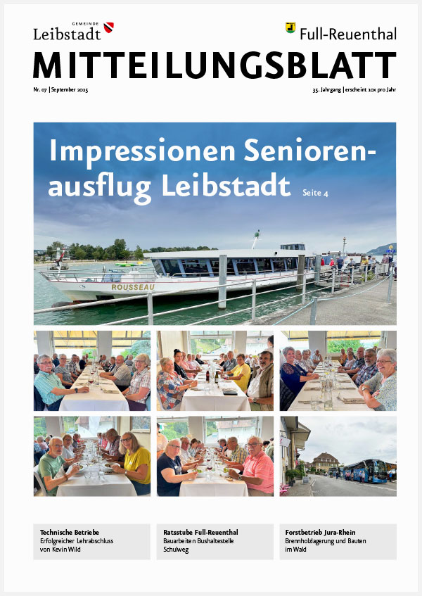 Mitteilungsblatt September 2025