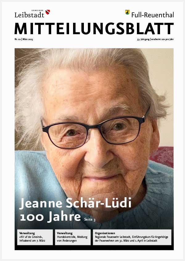 Mitteilungsblatt März 2023